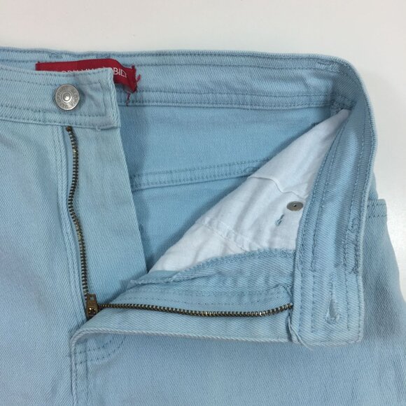 Gloria Vanderbilt Womens Amanda Jeans Slimming Light Blue Size 8 Missy Medium - Picture 6 of 13